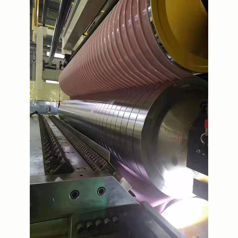 Linha de extrusão HDPE/PP T-Grip Sheet